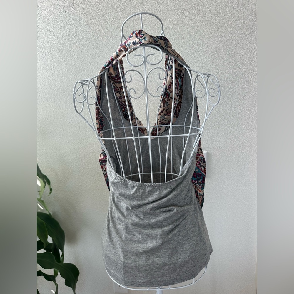 Paisley Print Halter Top - Picture 5 of 12